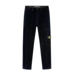 Stone Island Cargo Velvet Katoenen Broek-Heren Broeken