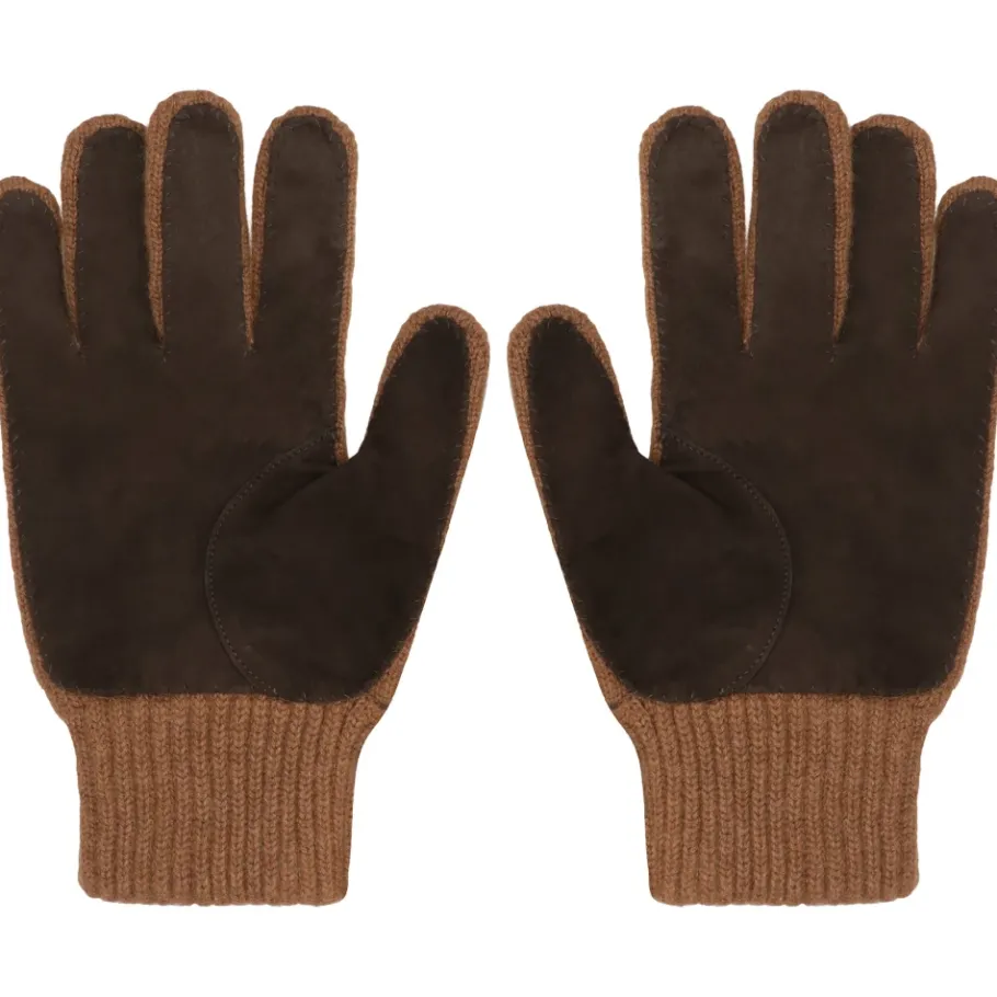 Moorer Cashmere Gebreide Handschoenen-Heren Handschoenen