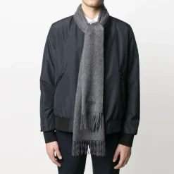 Mulberry Cashmere Sjaal, Melange-Heren Sjaals