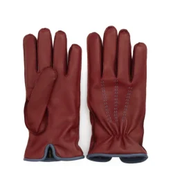 Restelli Guanti Cashmere-gevoerde Hertenhandschoen-Heren Handschoenen