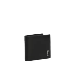 Saint Laurent Cassandre East/West Portemonnee-Heren Portefeuilles