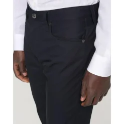 Emporio Armani Casual Chino-broek met comfortabele pasvorm-Heren Broeken