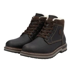 Rieker Casual Enkelboots met Gesloten Neus-Heren Snowboots