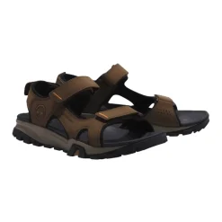 Timberland Casual Kameel Textiel Herensandalen-Heren Sandalen