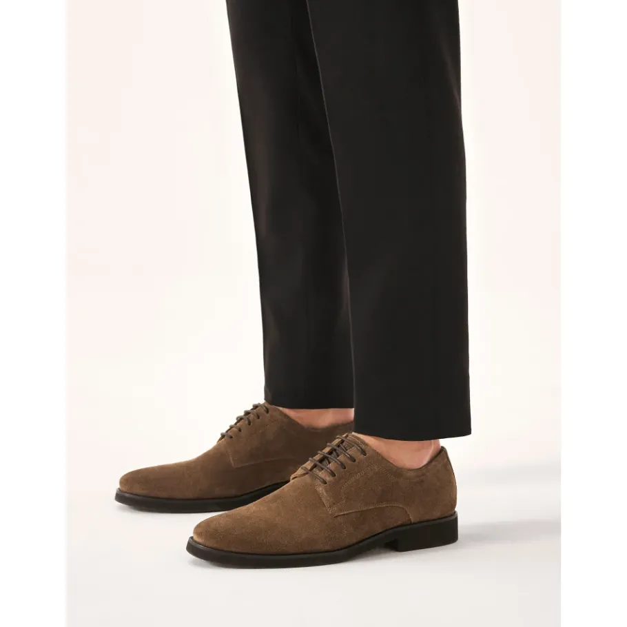 Kazar Casual suède herenschoenen-Heren Nette Schoenen