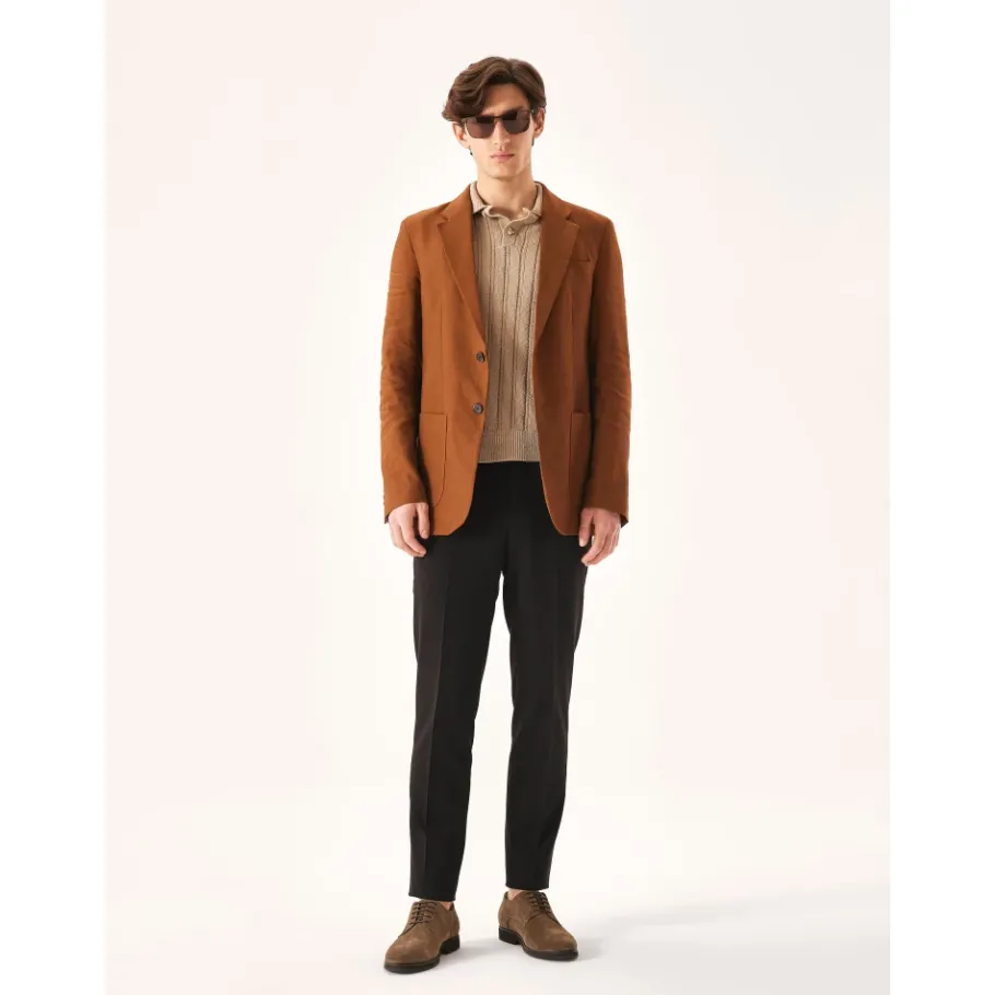 Kazar Casual suède herenschoenen-Heren Nette Schoenen