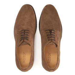Kazar Casual suède herenschoenen-Heren Nette Schoenen