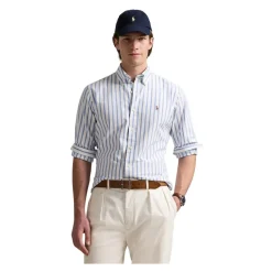 Polo Ralph Lauren Casual wit gestreept overhemd-Heren Overhemden