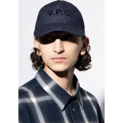 A.P.C. Charlie Eden Baseball Cap-Heren Petten