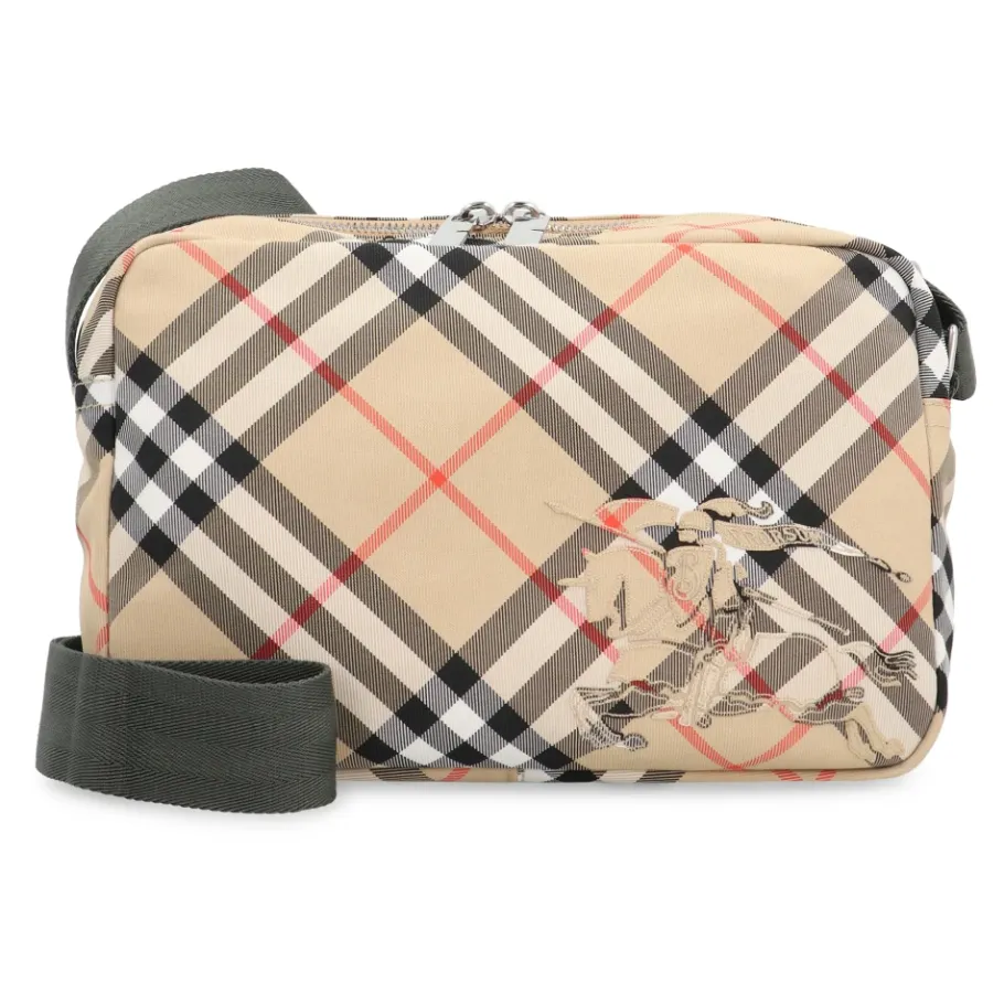 Burberry Check Crossbody Tas-Heren Tassen