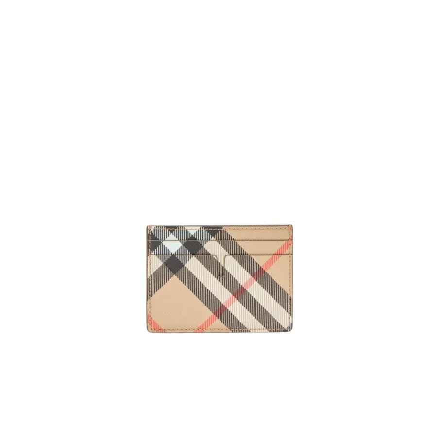 Burberry Check Kaarthouder-Heren Portefeuilles