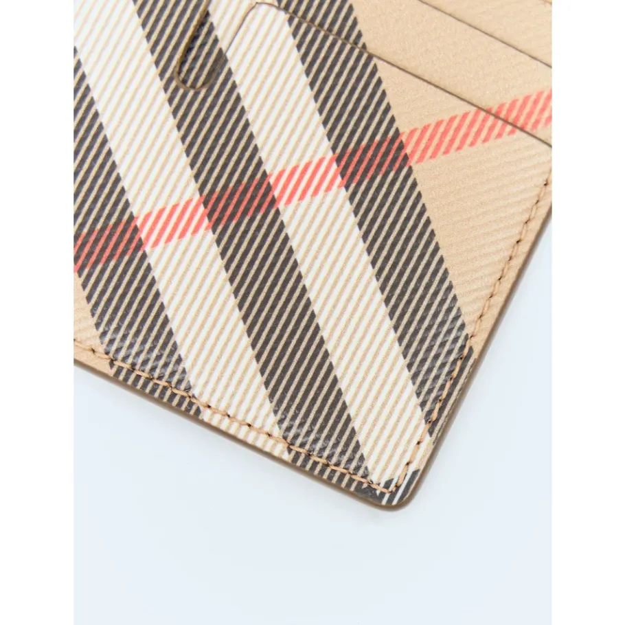 Burberry Check Kaarthouder-Heren Portefeuilles