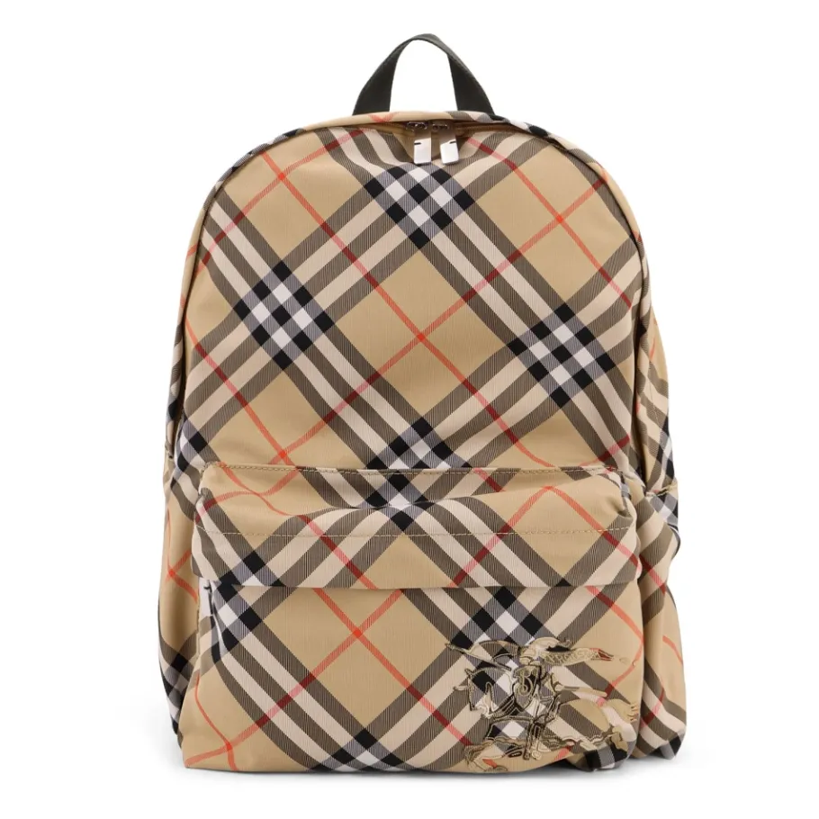 Burberry Check Rugzak-Heren Rugzakken