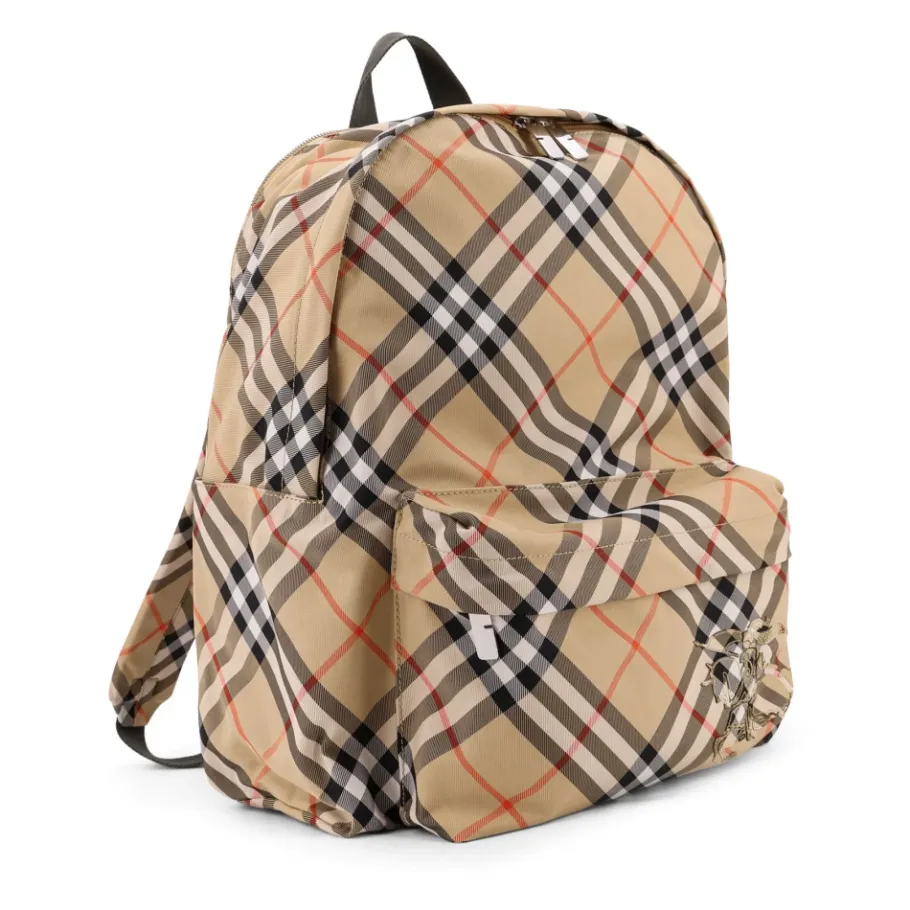 Burberry Check Rugzak-Heren Rugzakken