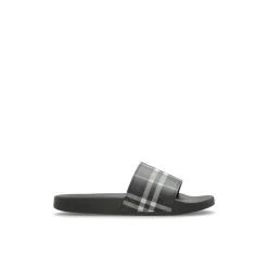 Burberry Check Slides-Heren Slippers