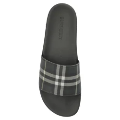 Burberry Check Slides-Heren Slippers