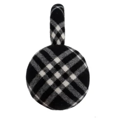 Burberry Check Wool Cashmere Oorwarmers-Heren Hoeden