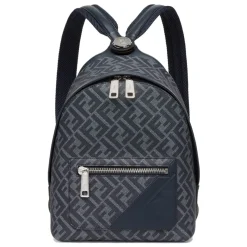 Fendi Chiodo Ff Diagonal Small Rugzak-Heren Rugzakken|Tassen