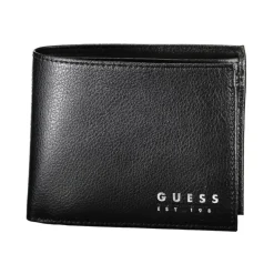Guess Chique Leren Portemonnee met Dubbel Compartiment-Heren Portefeuilles