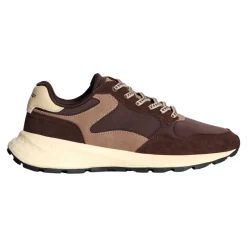 Hoff Chocolade Sneaker met Wafelzool-Heren Sneakers