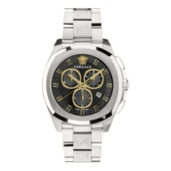 Versace Chrono Geo Analoge Horloge-Heren Horloges