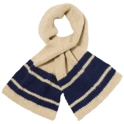 Universal Works Chunky Knit Stripe Lenny Scarf-Heren Sjaals