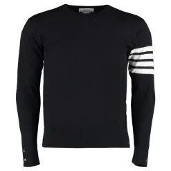 Thom Browne Classic Merino Crew Knit-Heren Truien & Vesten