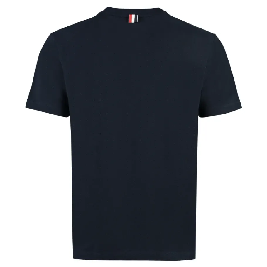 Thom Browne Classic Pique 4-Bar Tee-Heren Shirts