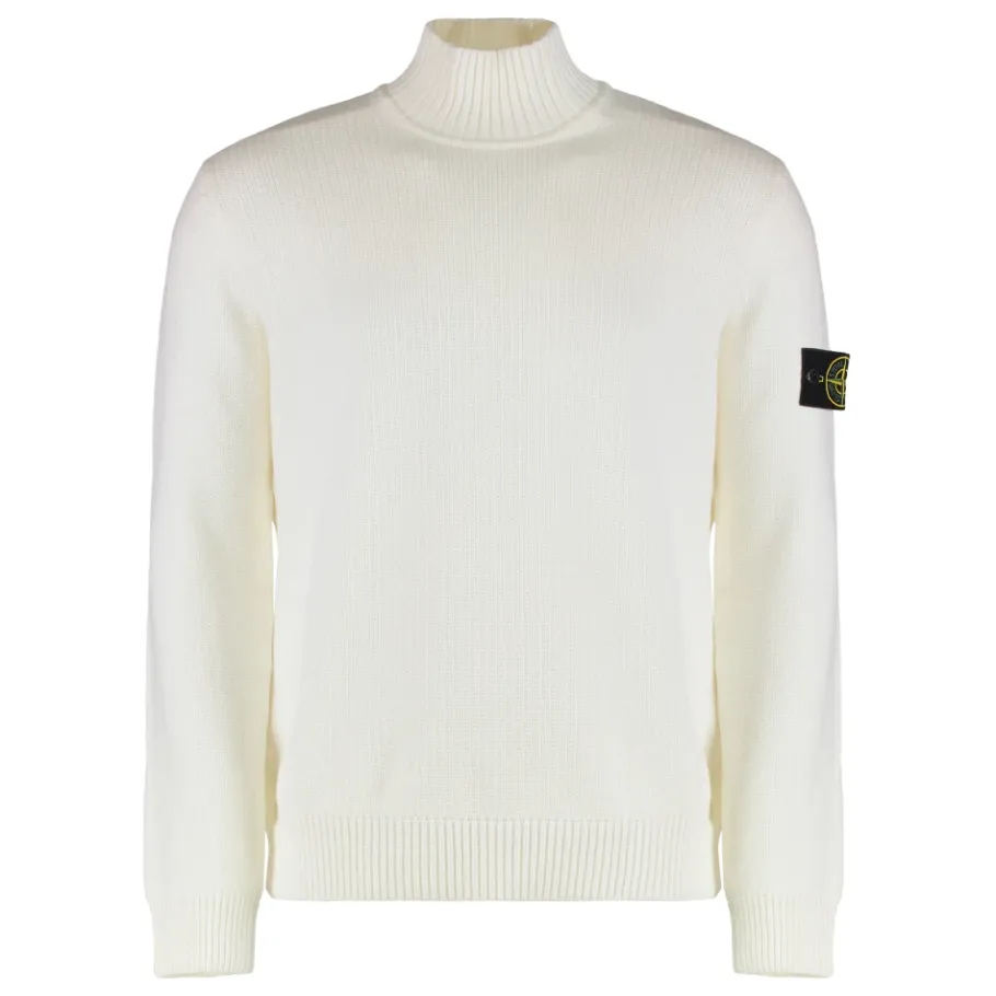 Stone Island Coltrui met ribboorden-Heren Truien & Vesten