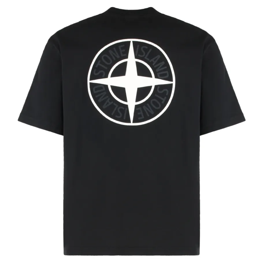 Stone Island Combed Cotton Jersey T-shirt-Heren Shirts