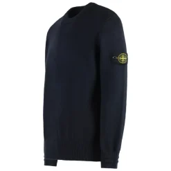 Stone Island Compass Patch Crewneck Sweater-Heren Truien & Vesten