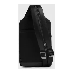 Piquadro Convertible to backpack, personalizable sling bag with iPad® compartment and RFID protection-Heren Rugzakken|Tassen
