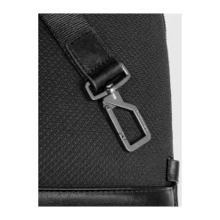 Piquadro Convertible to backpack, personalizable sling bag with iPad® compartment and RFID protection-Heren Rugzakken|Tassen