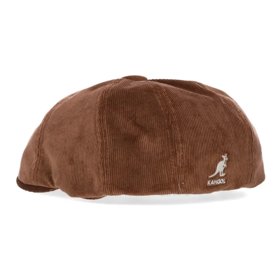 Kangol Cord Hawker Wood Velvet Cap-Heren Hoeden