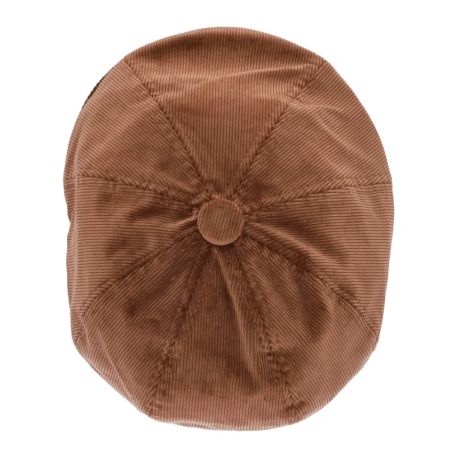 Kangol Cord Hawker Wood Velvet Cap-Heren Hoeden
