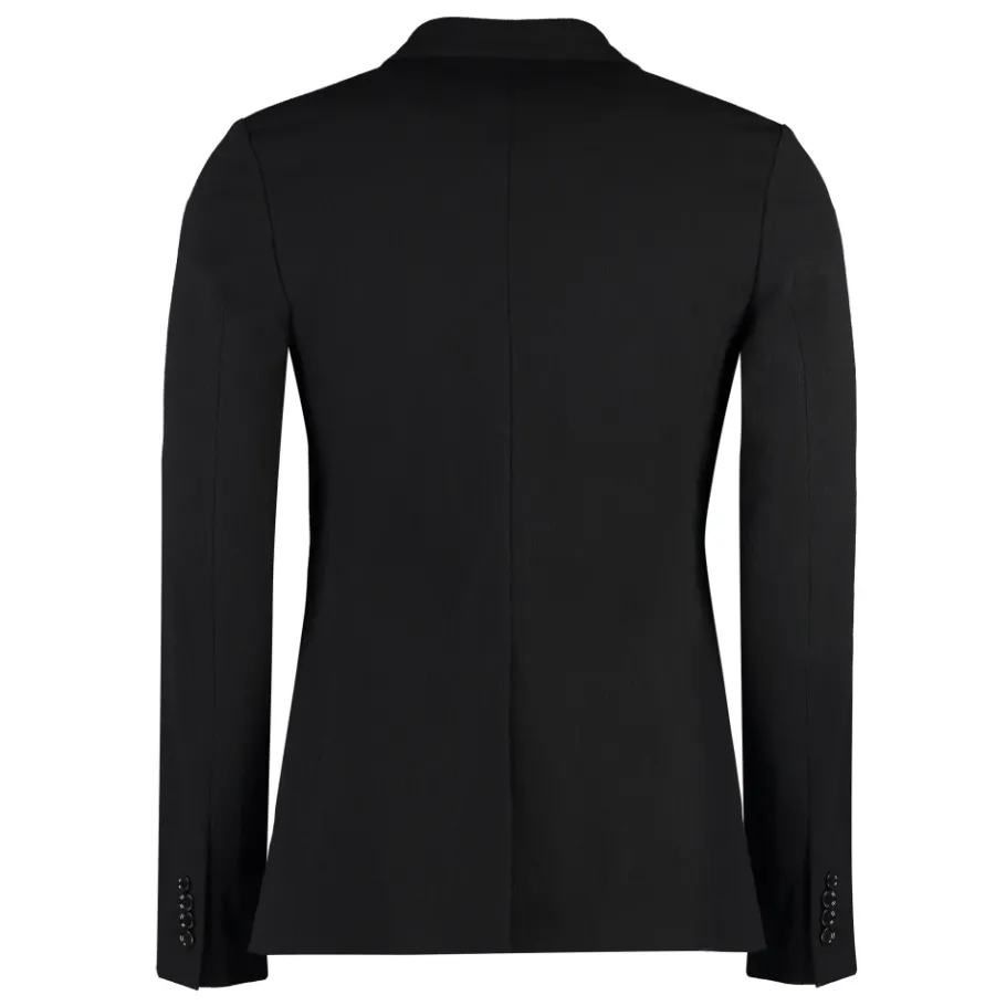 Dolce & Gabbana Cotton Blend Single-Breast Jas-Heren Jassen