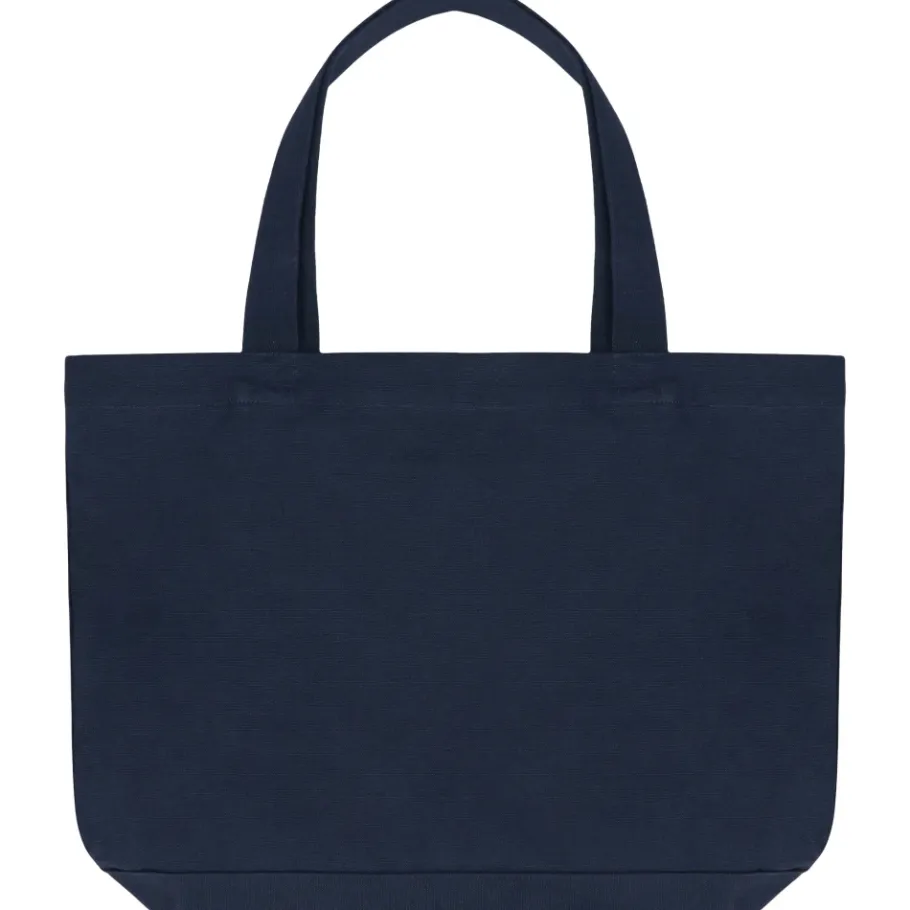 Maison Kitsuné Cotton Canvas Tote Bag-Heren Tassen