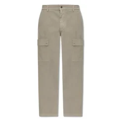 Burberry Cotton Cargo Broek-Heren Broeken