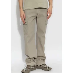 Burberry Cotton Cargo Broek-Heren Broeken