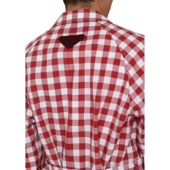 Prada Cotton Check Coat-Heren Jassen