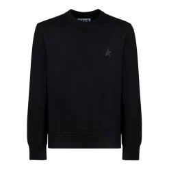 Golden Goose Cotton Crew-Neck Sweatshirt-Heren Truien & Vesten