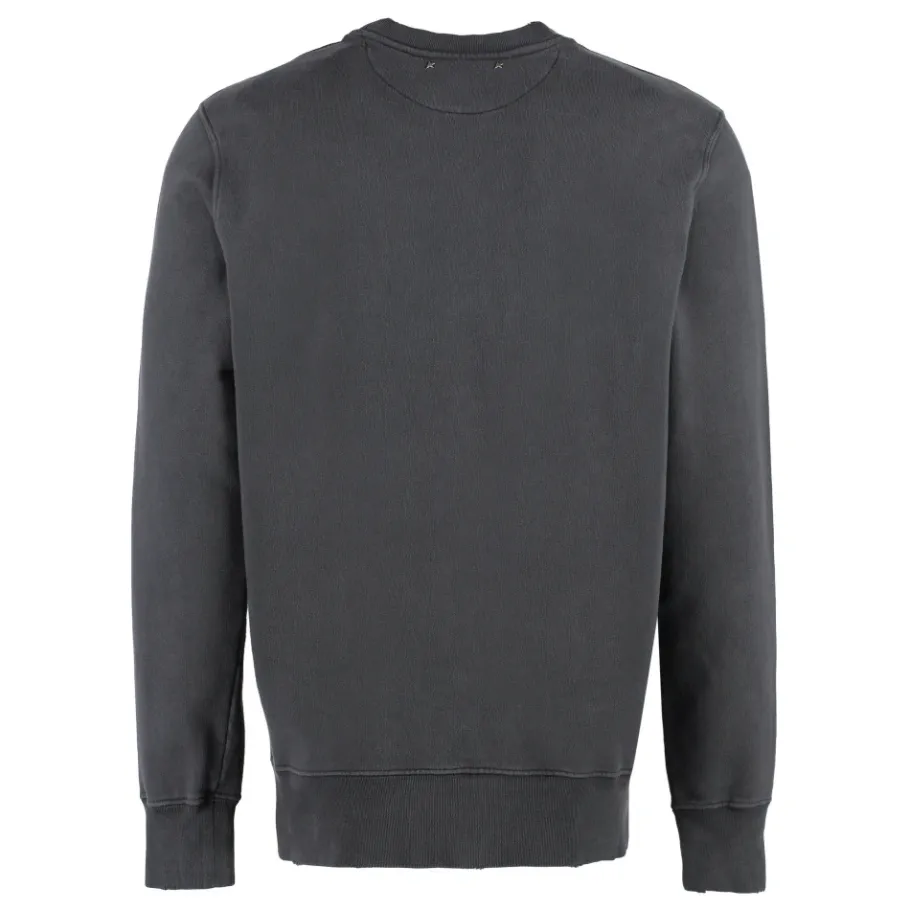 Golden Goose Cotton Crew-Neck Sweatshirt-Heren Truien & Vesten