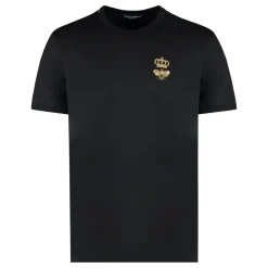 Dolce & Gabbana Cotton Crew-Neck T-Shirt-Heren Shirts