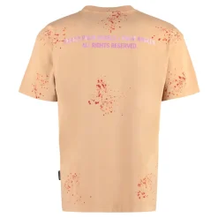 Palm Angels Cotton Crew-Neck T-Shirt-Heren Shirts