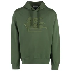 Etro Cotton Hoodie-Heren Truien & Vesten