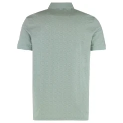 Hugo Cotton Jacquard Polo-Heren Shirts