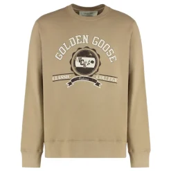 Golden Goose Cotton Sweatshirt-Heren Truien & Vesten