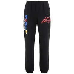 Local Authority Cotton Track Pants-Heren Broeken