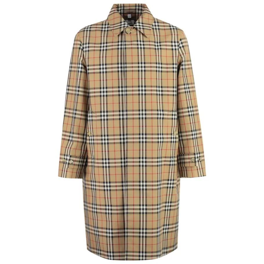 Burberry Cotton trenchcoat-Heren Jassen