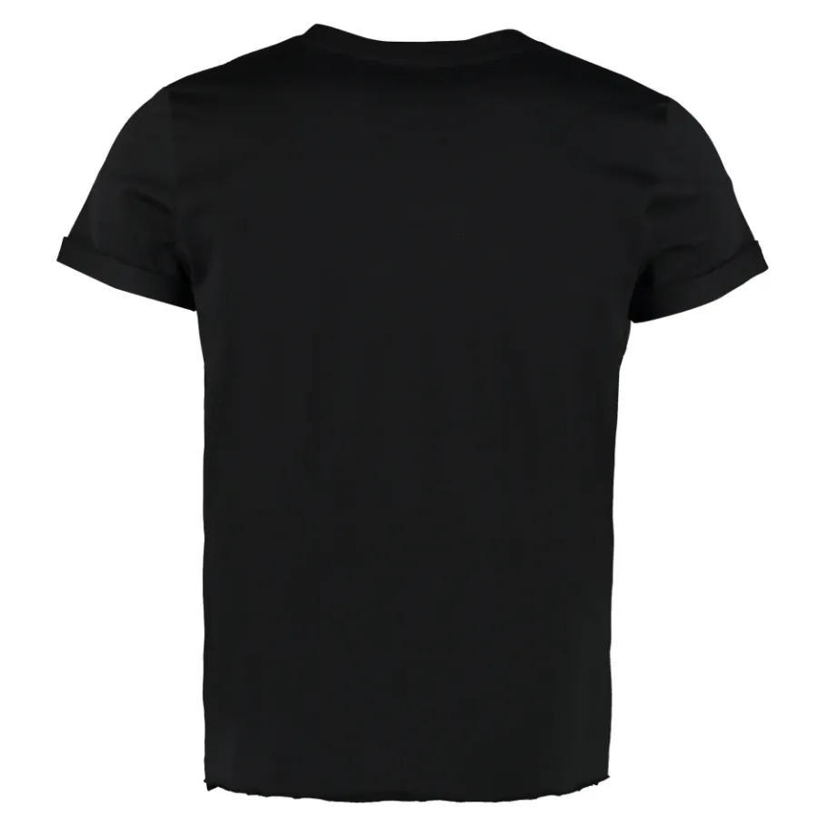 Saint Laurent Cotton T-shirt met Logo-Heren Shirts